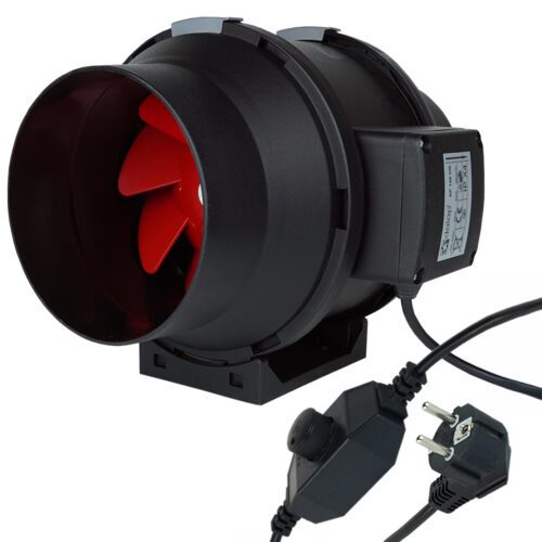 Axiální potrubní ventilátor Dalap AP 150 DR s regulátorem otáček