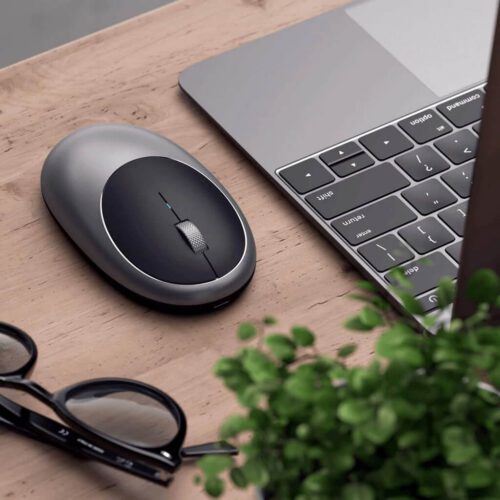 Ergonomická bezdrátová myš Satechi M1 - vesmírně šedá - Obrázek 2