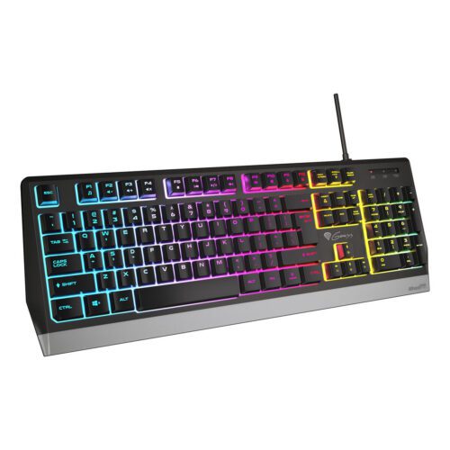 GENESIS Rhod 300 RGB klávesnice Hraní USB QWERTY Anglický Černá NKG-1528