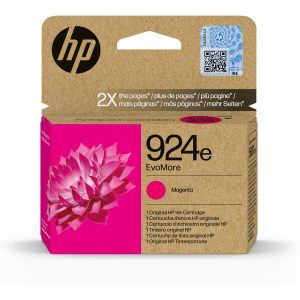 HP 924e EvoMore Magenta Original Ink Cartridge (800 pages) 4K0U8NE#CE1
