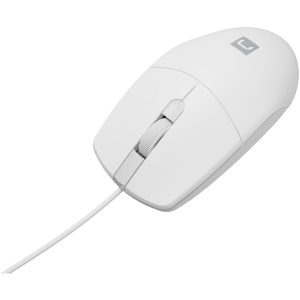 Natec optická myš RUFF 2/1 000 DPI/Kancelářská/Optická/1 000 DPI/Drátová USB/Bílá NMY-1988
