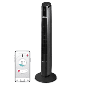 Sencor SFT 4207BK Sloupový ventilátor Wi-Fi SmartBreeze Wi-Fi ovládání pomocí aplikace Sencor HOME