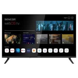 Sencor SLE 32S810B 32" SMART HD Televize webOS SMART TV Wi-Fi a Bluetooth Úhlopříčka displeje 80 cm (32“)