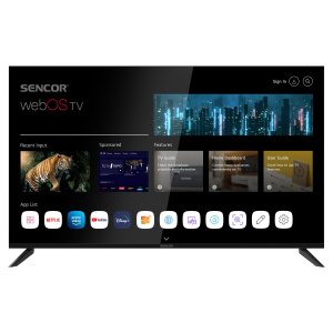 Sencor SLE 50US804B 50" SMART UHD Televize webOS SMART TV Magický ovladač v balení