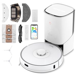 Sencor SRV 9385WH Robotický vysavač Laserová navigace LiDAR pro orientaci v prostoru