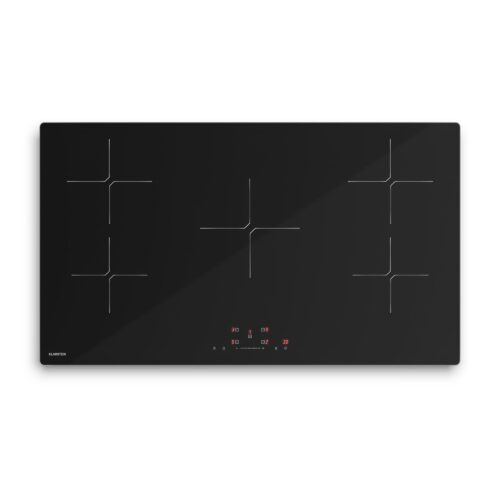 Klarstein PowerGlide indukční varná deska | Moderní a výkonná | 5 varných zón | 9800 W | 90 cm