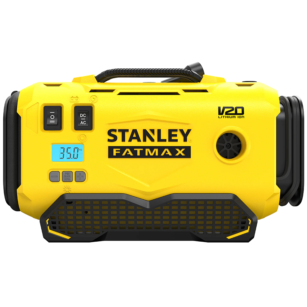 Aku kompresor Stanley FatMax V20 SFMCE520B 12/18/230V bez nabíječky a baterie - Obrázek 2