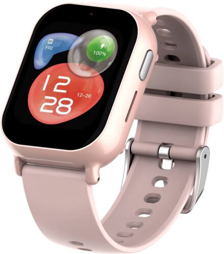 Dětské chytré hodinky Carneo GUARDKID+ 4G Buddy - růžové