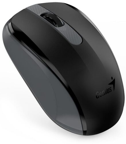 Genius NX-8008s/Kancelářská/Optická/1 200 DPI/Bezdrátová USB/Černá-šedá 31030028400