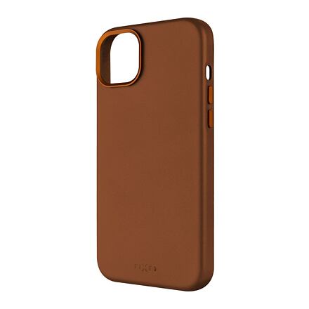 Kožený zadní kryt FIXED MagLeather s podporou MagSafe pro Apple iPhone 15 Plus