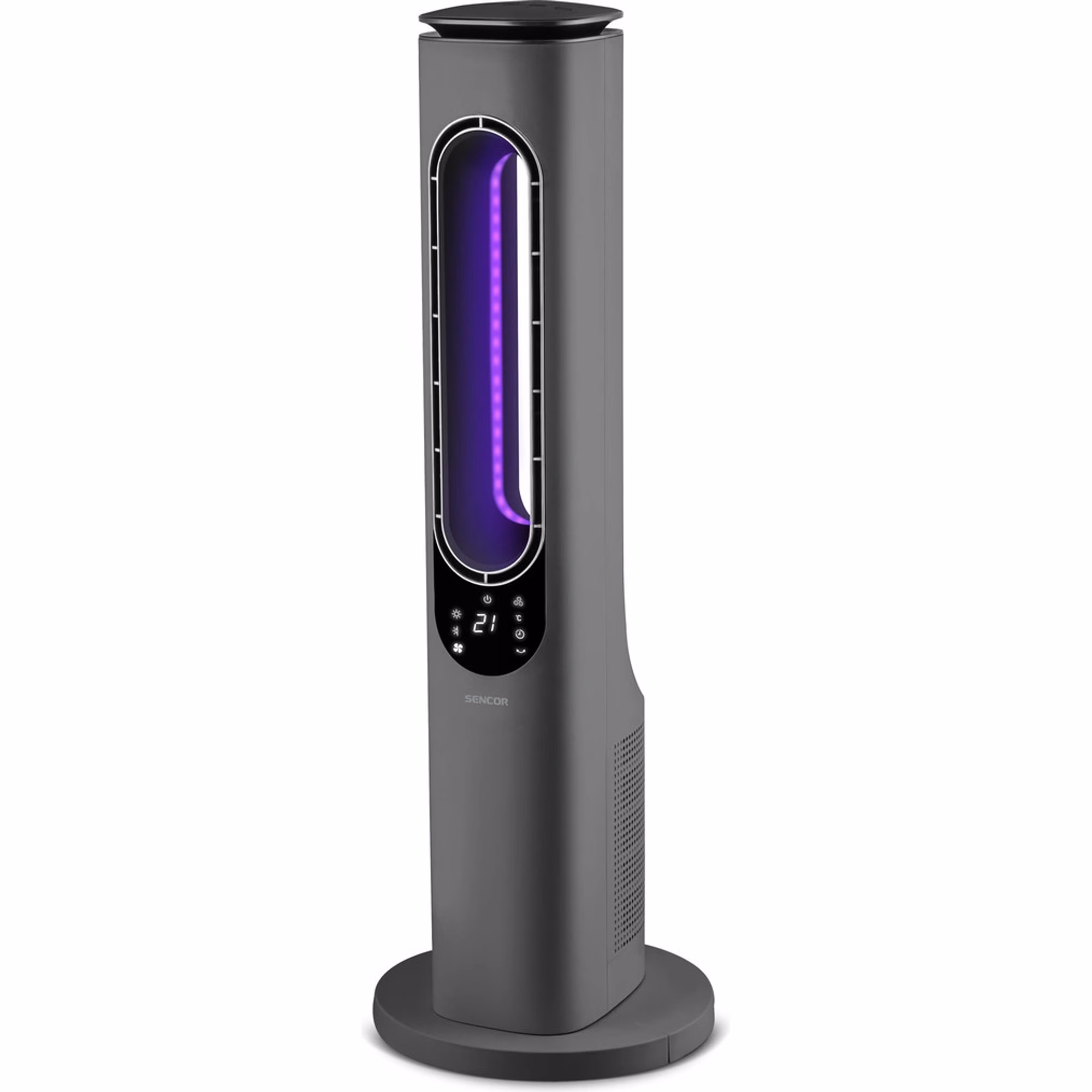 Sloupový teplovzdušný ventilátor s oscilací a časovačem SENCOR SFH 3704SL 1200/2000W - Obrázek 2