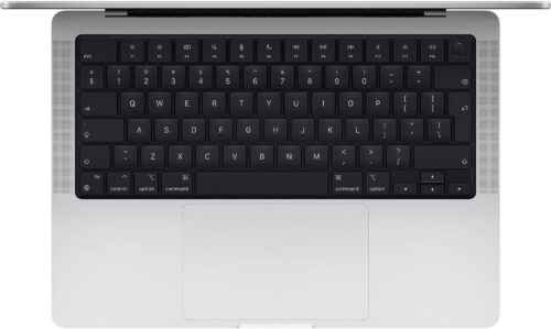 MacBook Pro 14" 2021 M1 Pro / 32GB / 512 GB (Stav A-) Stříbrná - Obrázek 2