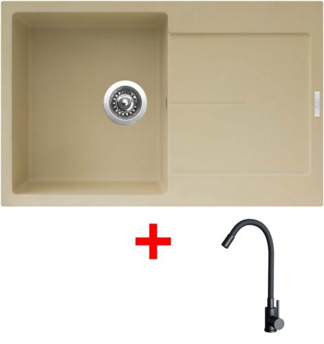 Sinks ULTIMA 790 Sahara + ELASTA černá matná