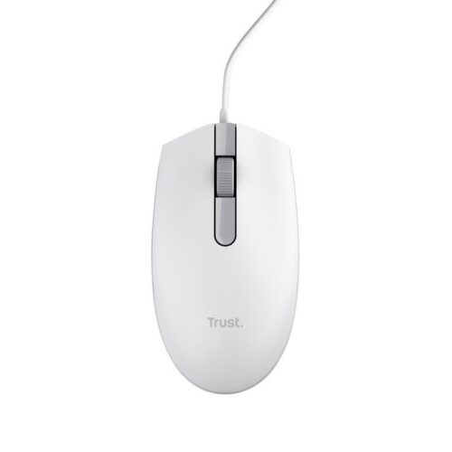 Trust TM-101W/Kancelářská/Optická/1 200 DPI/Drátová USB/Bílá 25320