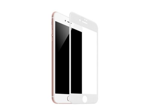 Tvrzené 3D sklo na iPhone 6 / 6s / 7 / 8  Bílé