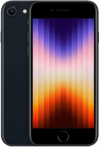iPhone SE 2022 64GB (Stav A/B) Půlnoční černá