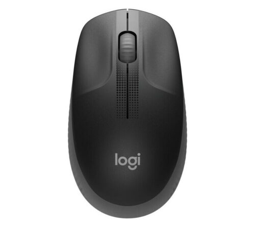 Logitech M190/Kancelářská/Optická/1 000 DPI/Bezdrátová USB/Černá 910-005905