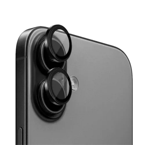 Safírové sklo na čočky pro iPhone 17 Mobile Origin - černé - Obrázek 2