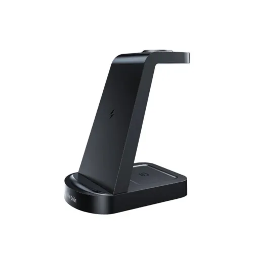 Bezdrátová nabíječka Mobile Origin 3in1 Wireless Charger PW14 MagSafe Compatible - černá