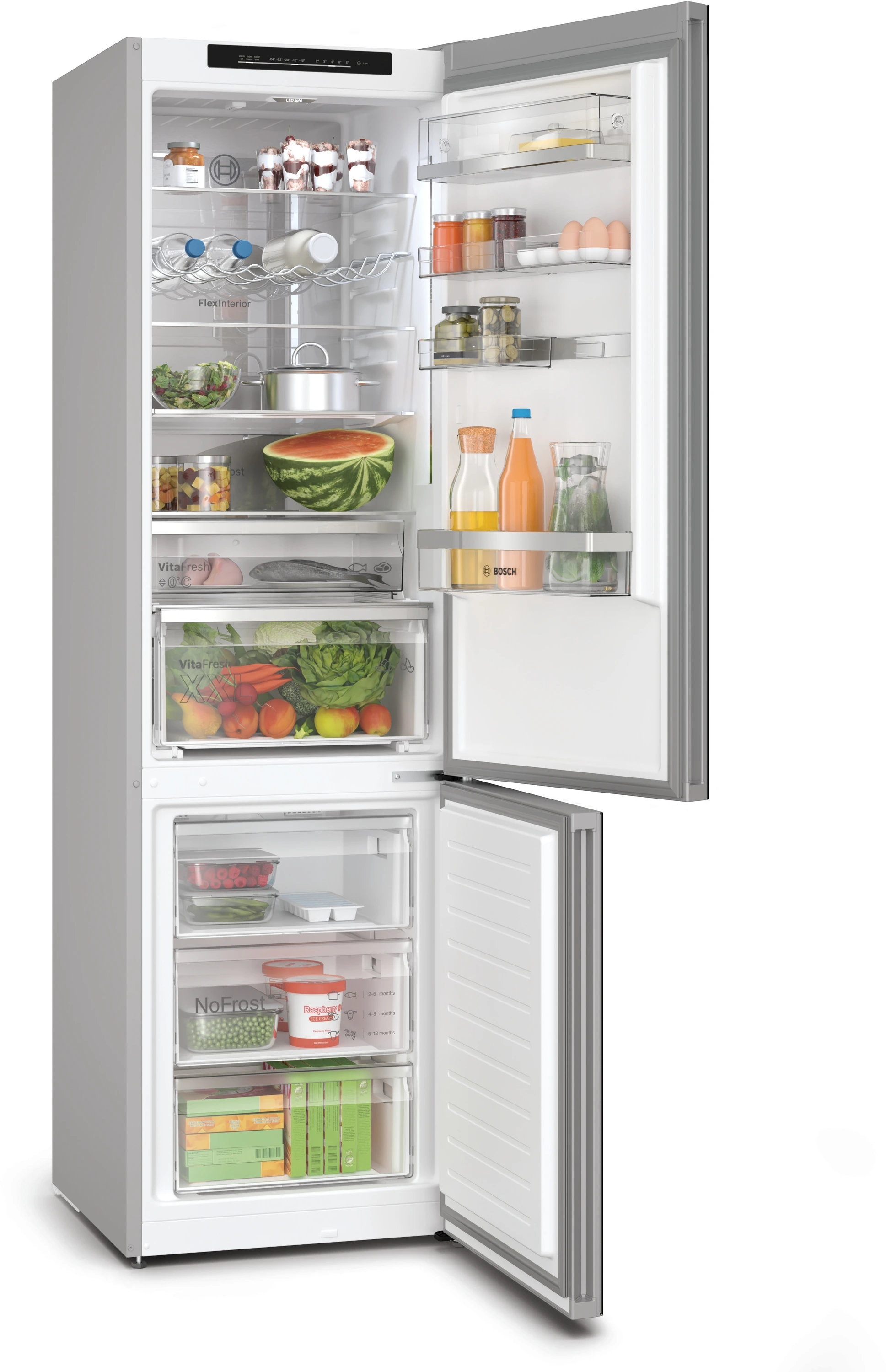 Bosch KGN39LBCF kombinovaná lednice Serie 6 - Obrázek 2