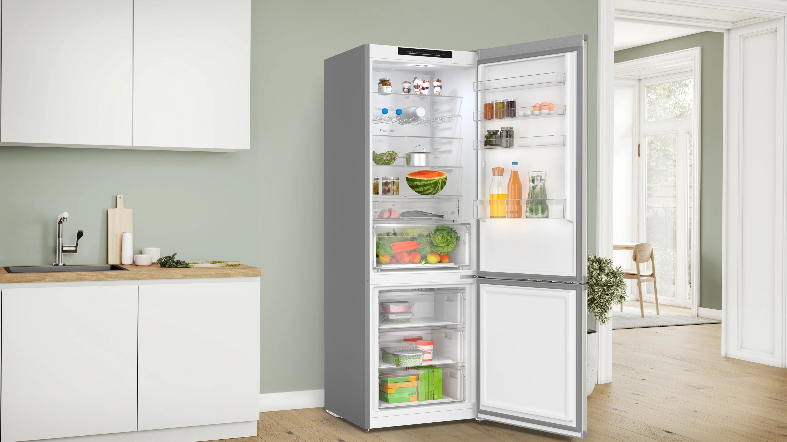 Bosch KGN492IDF kombinovaná lednice Serie 4 - Obrázek 2