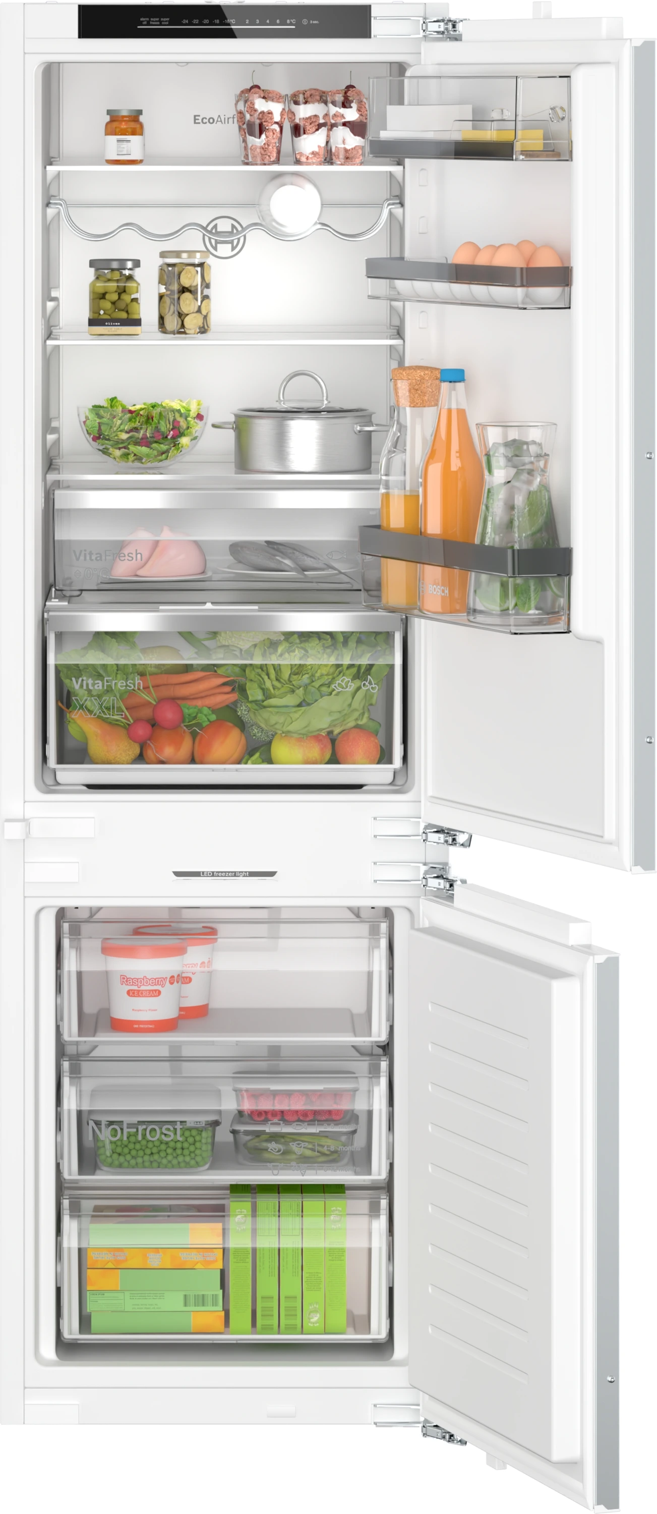 Bosch KIN86ADD0 vestavná kombinovaná lednice Serie 6