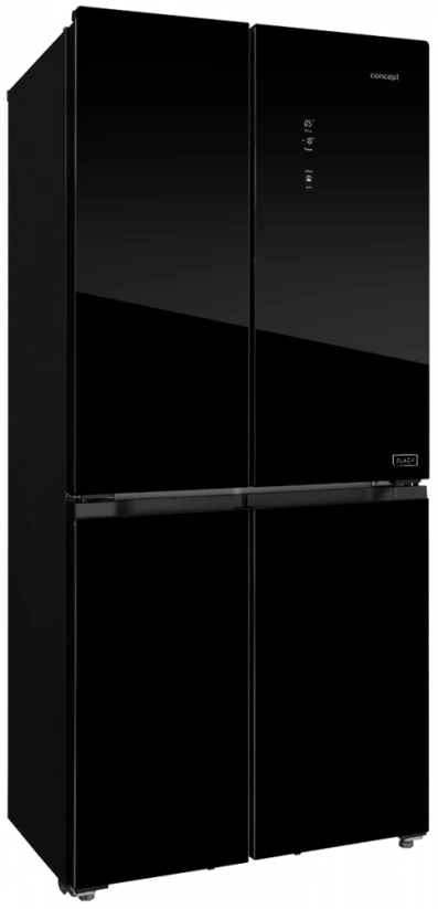 Concept LA8383BC americká lednice BLACK