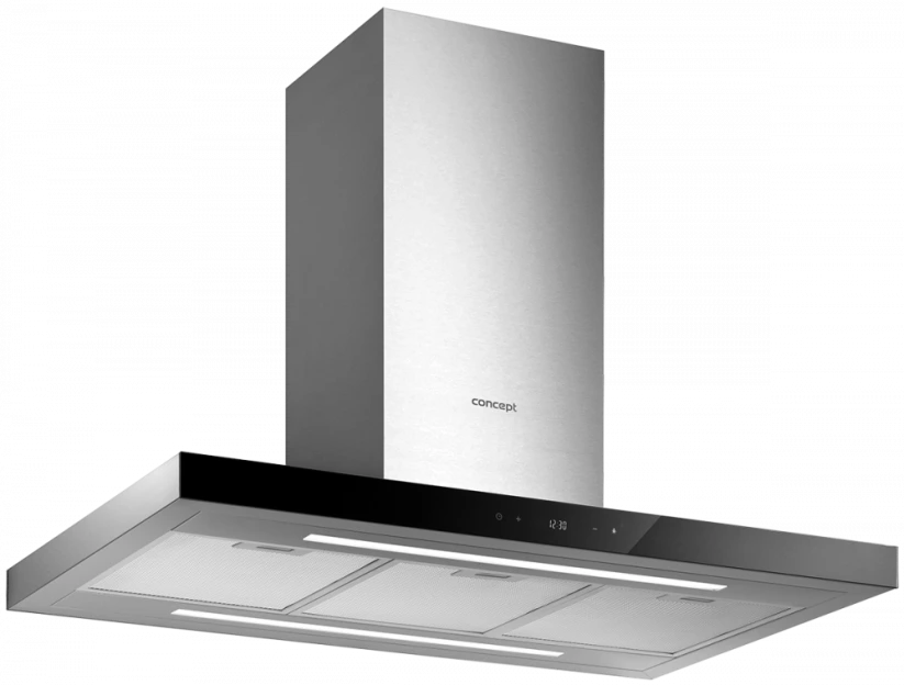 Concept OPO4590SS ostrůvková digestoř SINFONIA