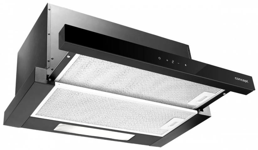 Concept OPV3860BC výsuvná digestoř BLACK
