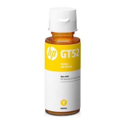 HP GT52 - žlutá lahvička s inkoustem M0H56AE
