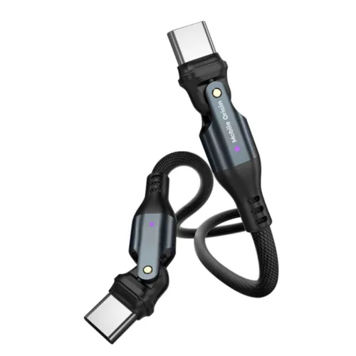 Kabel Mobile Origin 240W Rotating Cable USB-C na USB-C 1 m - Obrázek 2