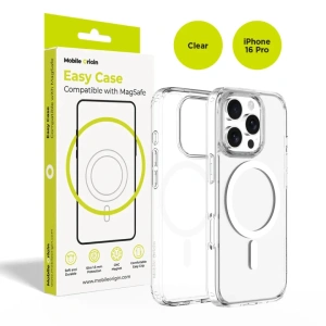 MagSafe kryt iPhone 16 Pro Mobile Origin Easy Hybrid - průhledný