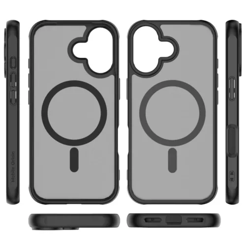 MagSafe kryt iPhone Air Mobile Origin Easy Hybrid - matně černý - Obrázek 2
