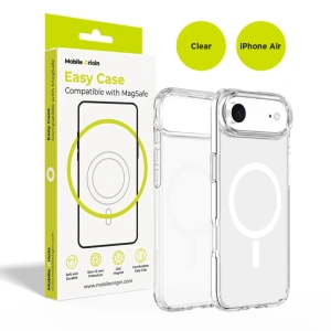 MagSafe kryt pro iPhone Air Mobile Origin Easy Hybrid - průhledný