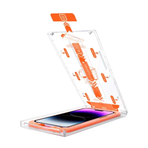 Ochranné sklo pro iPhone 15 Pro Max Mobile Origin Privacy Screen Guard s aplikátorem - 2 ks - Obrázek 2
