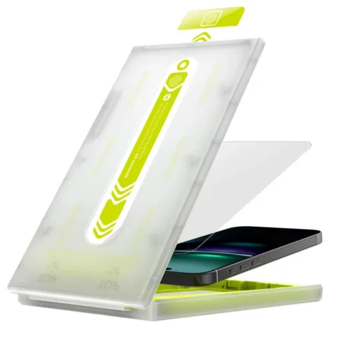 Ochranné sklo pro iPhone 16 Pro Mobile Origin EasyGlass Case Friendly s aplikátorem - 2 ks - Obrázek 2