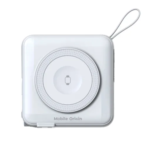 Powerbanka a cestovní nabíječka Mobile Origin PowerBank Travel Charger 10 000 mAh - bílá - Obrázek 2