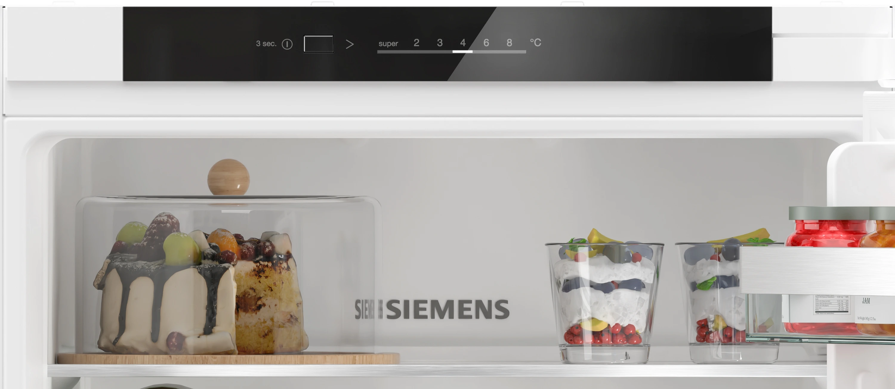 Siemens KI86VVSE0 vestavná kombinovaná lednice iQ300 - Obrázek 2