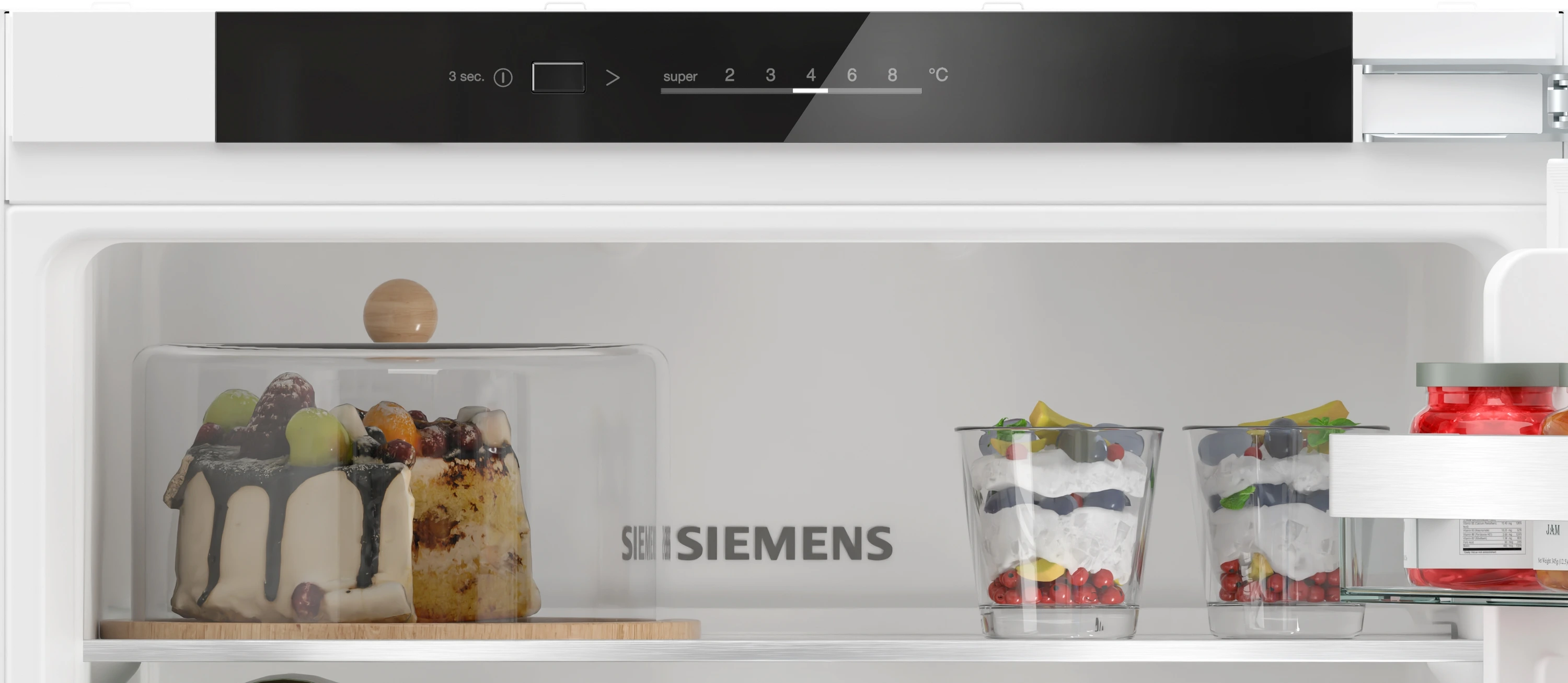 Siemens KI87VVFE1 vestavná kombinovaná lednice iQ300 - Obrázek 2