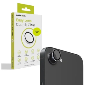 Sklo na fotoaparát pro iPhone 16e Mobile Origin Easy Lens Full Cover - průhledné