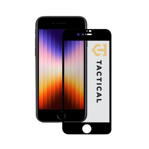 Tactical Glass Shield 5D sklo pro Apple iPhone 7/8/SE2020/SE2022 Black - Obrázek 4