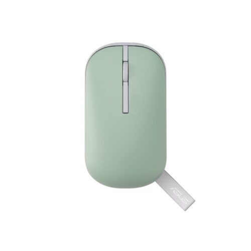 ASUS Marshmallow MD100 Lite/Cestovní/Optická/1 600 DPI/USB+BT/Šedá 90XB07A0-BMU0F0