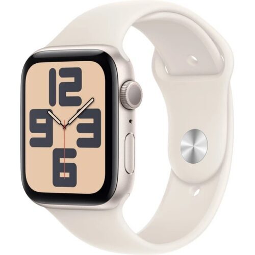 Apple Watch Series SE (2025) 40 mm GPS (Zánovní) Hvězdně bílý hliník s hvězdně bílým sportovním řemínkem MRGE3QC/A