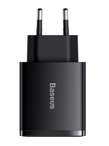Baseus CCXJ-E01 Compact Quick Nabíječka USB-C 30W Black CCXJ-E01