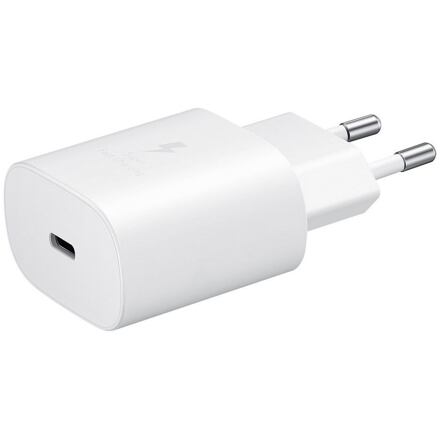 EP-TA800EWE Samsung USB-C 25W Cestovní nabíječka White (OOB Bulk) GP-PTU021SOAWQ