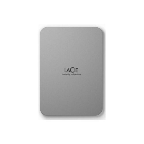 Externí pevný disk LaCie Mobile Drive Secure 5TB USB-C - šedý - Obrázek 2