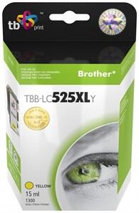 Ink. kaz. TB komp. s Brother LC525/535 YELLOW Nová TBB-LC525XLY