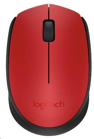 Logitech M171/Kancelářská/Optická/1 000 DPI/Bezdrátová USB/Černá-červená - Obrázek 14