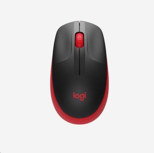 Logitech M190/Kancelářská/Optická/1 000 DPI/Bezdrátová USB/Černá-červená 910-005908 - Obrázek 12