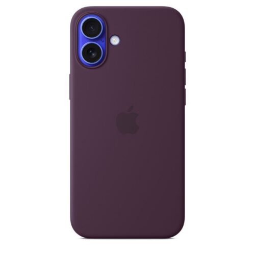 MYYD3ZM/A Apple Silikonový Kryt vč. Magsafe pro iPhone 16 Plus Plum MYYD3ZM/A
